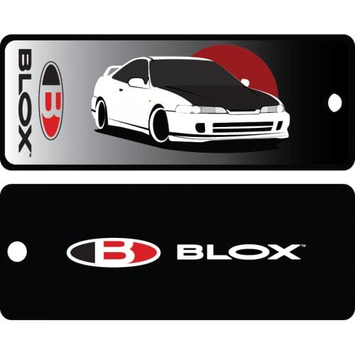 BLOX Racing — BLOX Racing Integra DC Metal Plate Keychain