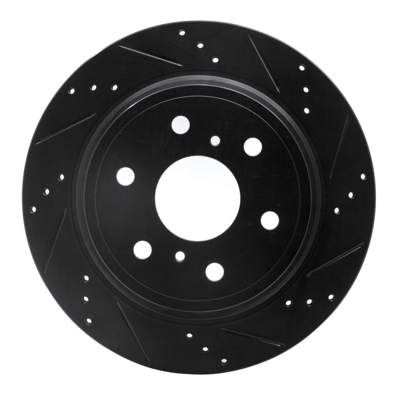 R1 Concepts — R1 07-20 Cadillac Escalade Rear Right Drilled & Slotted Black Brake Rotor
R1 Brake Rotor Drill