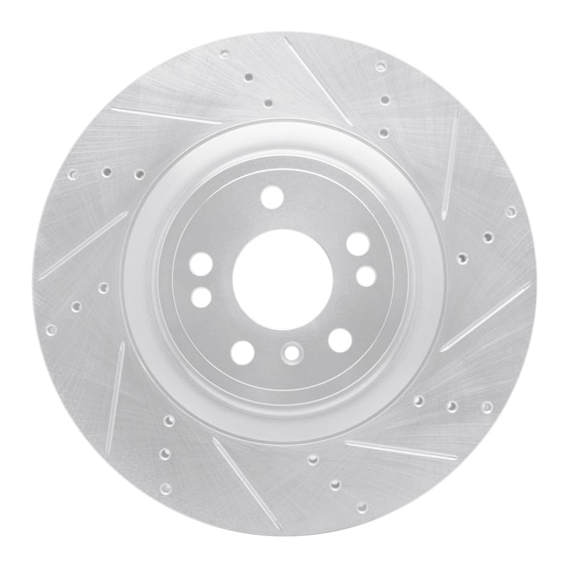 R1 Concepts — R1 12-19 Mercedes-Benz GLE400 Front Right Drilled & Slotted Silver Brake Rotor
R1 Brake Rotor Drill