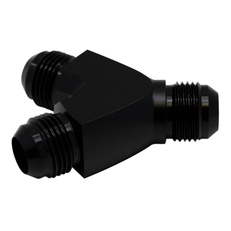 DeatschWerks — DeatschWerks 10AN Male Flare to 10AN Male Flare to 10AN Male Flare Y Fitting - Anodized Matte Black
Lines & Fittings