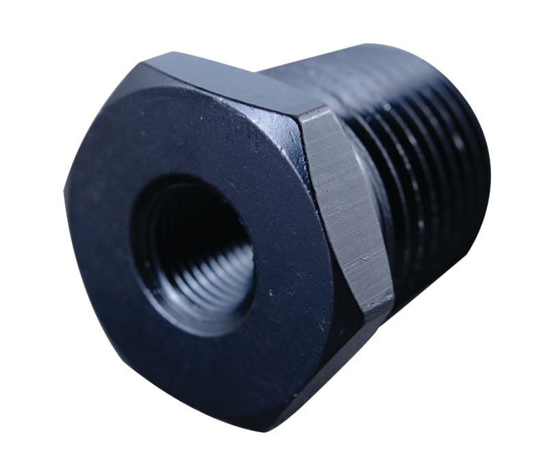 Fragola — Fragola 1/4 x 1/2 Pipe Reducer Bushing - Black