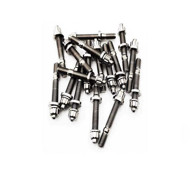 BLOX Racing — BLOX Racing Xtreme Titanium Studs M8x1.25x65mm 8 Piece Set