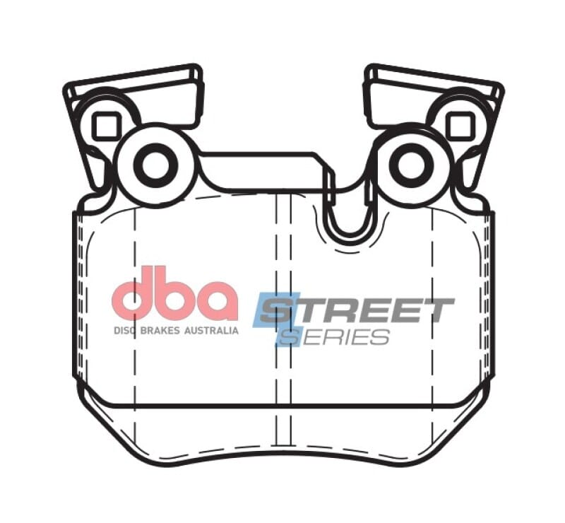 DBA — DBA 08-14 BMW 135i Rear Street Series Brake Pads
Brake Pad