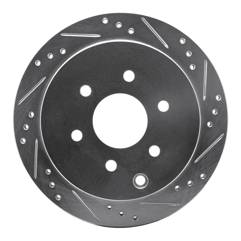 R1 Concepts — R1 05-25 Nissan Frontier Rear Right Drilled & Slotted Silver Brake Rotor
R1 Brake Rotor Drill