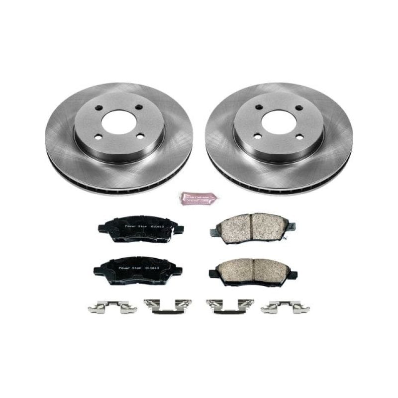 PowerStop — Power Stop 12-18 Nissan Versa Front Autospecialty Brake Kit