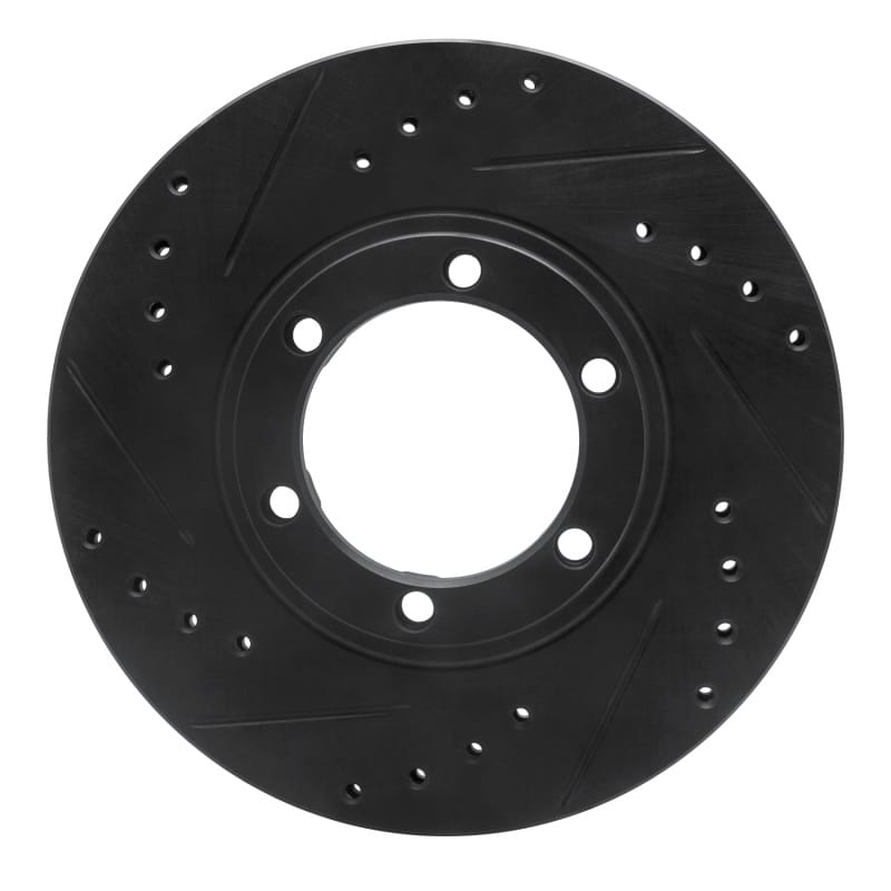 R1 Concepts — R1 86-06 Chevrolet Luv Pickup (Mexico) Front Left Drilled & Slotted Black Brake Rotor
R1 Brake Rotor Drill