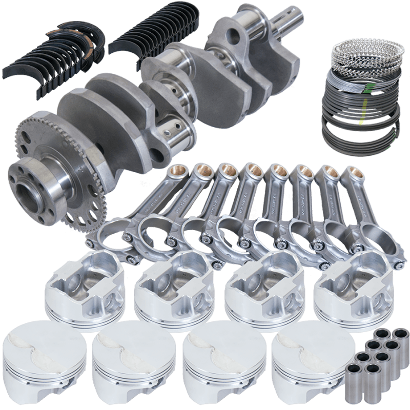 Eagle — Eagle Chevy LS1 4.000in Crank 58 Tth Reluctor 6.125in I-Beam Rods 3.898in Pistons Rotating Assembly
Pro Street Assembly