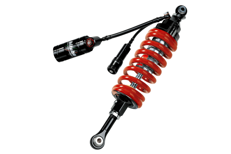 Bitubo Suspension — Bitubo CLU3 Monoshock Adjustable: Hydraulic Spring Preload, Reb., Double Comp., Length, Red Spring