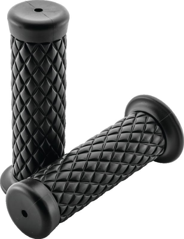 Bikers Choice — Bikers Choice 1 Inch Black Quilted Grip