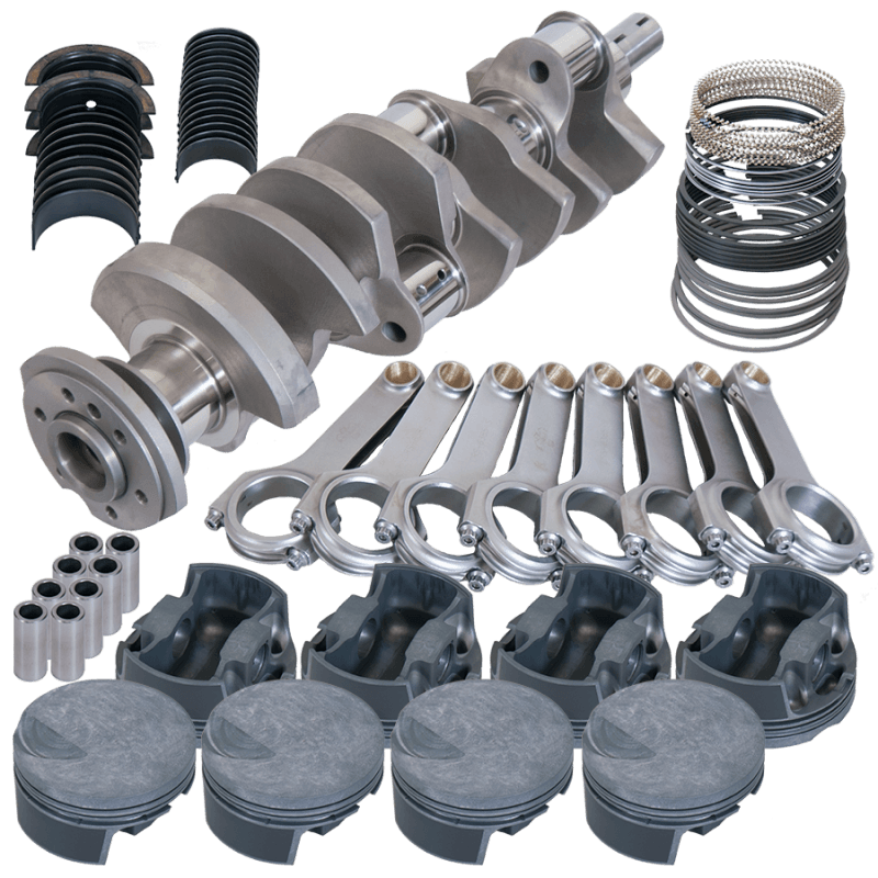 Eagle — Eagle Chevy 454 4.250in Crank 6.385in H-Beam -3cc Flat Top 4.320in Pistons Balanced Assembly
Bal Competition Assy