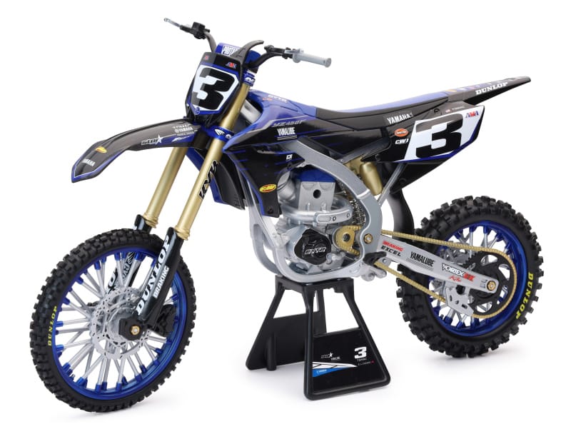 New Ray Toys — New Ray Toys Yamaha YZ450F Factory Team (Eli Tomac #3)/ Scale - 1:6