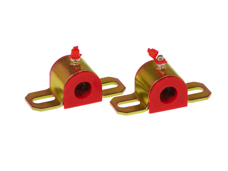 Prothane — Prothane Universal Greasable Sway Bar Bushings - 11/16in - Type A Bracket - Red
SWAY BAR BUSHINGS