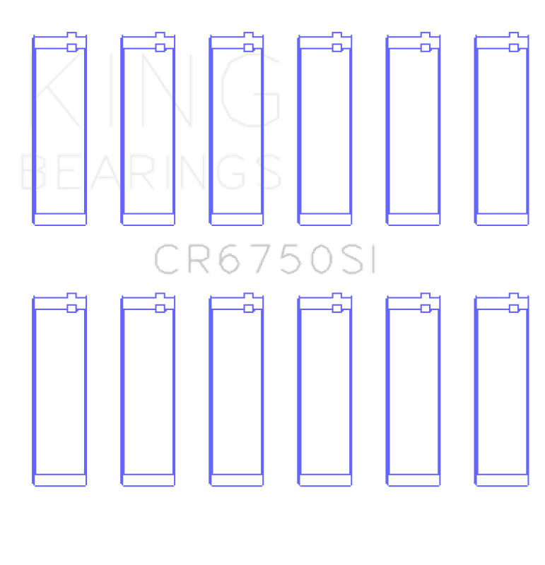 King Engine Bearings — King Engine Bearings Opel X30Xe (Ecotech) (Size +0.50mm) Connecting Rod Bearing Set
Engine Bearing
