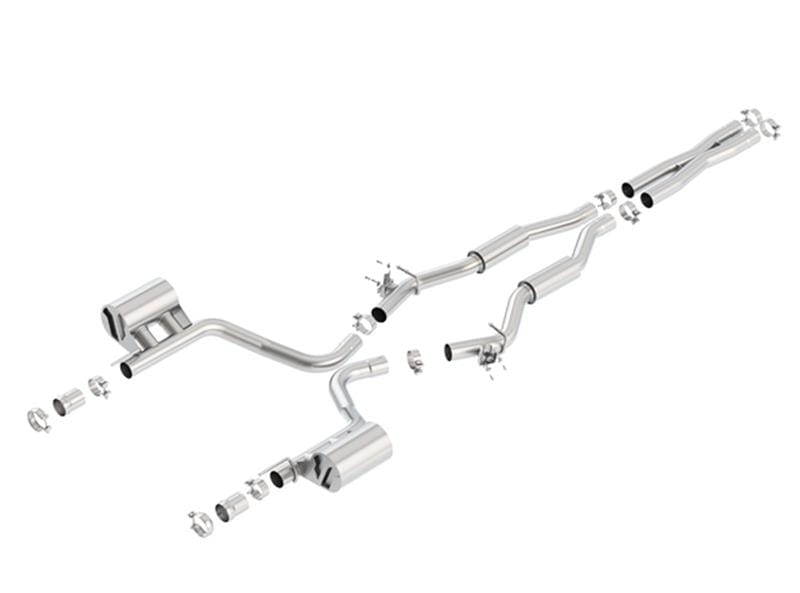 Borla — Borla 15-16 Dodge Challenger SRT 392 S-Type Catback Exhaust Single Split Rear Exit (No Tip)
Cat-Back System