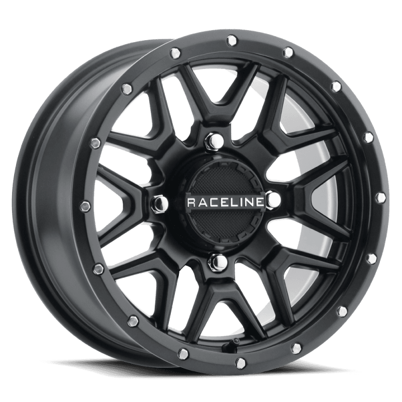 Raceline — Raceline A94B Krank 14x7in / 4x156 BP / 38mm Offset / 132.5mm Bore - Satin Black Wheel