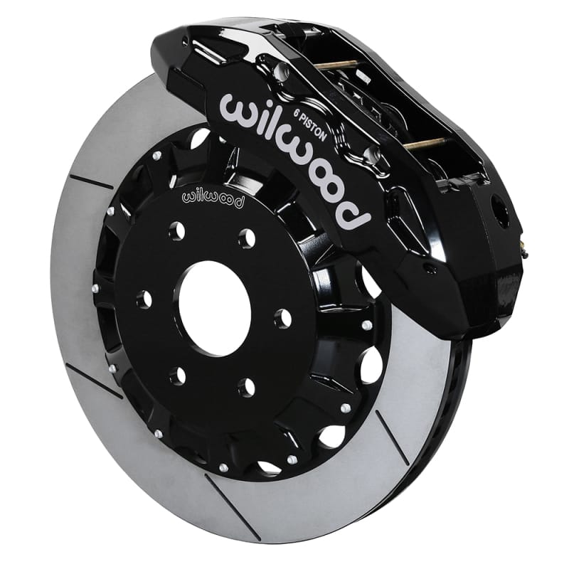 Wilwood — Wilwood 21-25 RAM 1500 TRX/RHO TX6R Black Front Big Brake Kit - 16.00x1.36