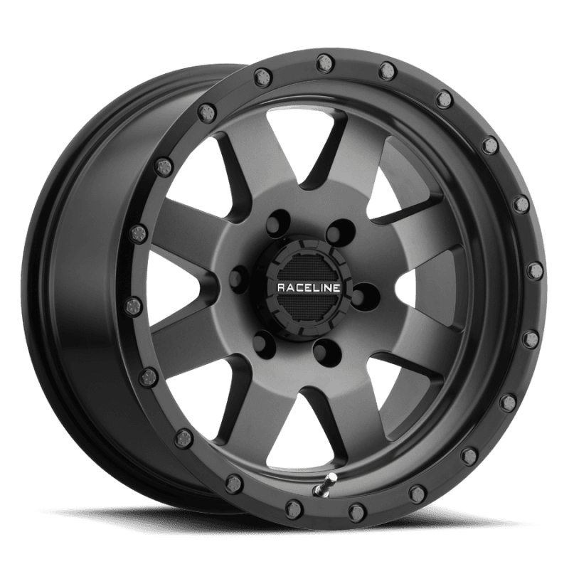 Raceline — Raceline 935G Defender 17x9in / 8x170 BP / 0mm Offset / 130.81mm Bore - Gunmetal Wheel