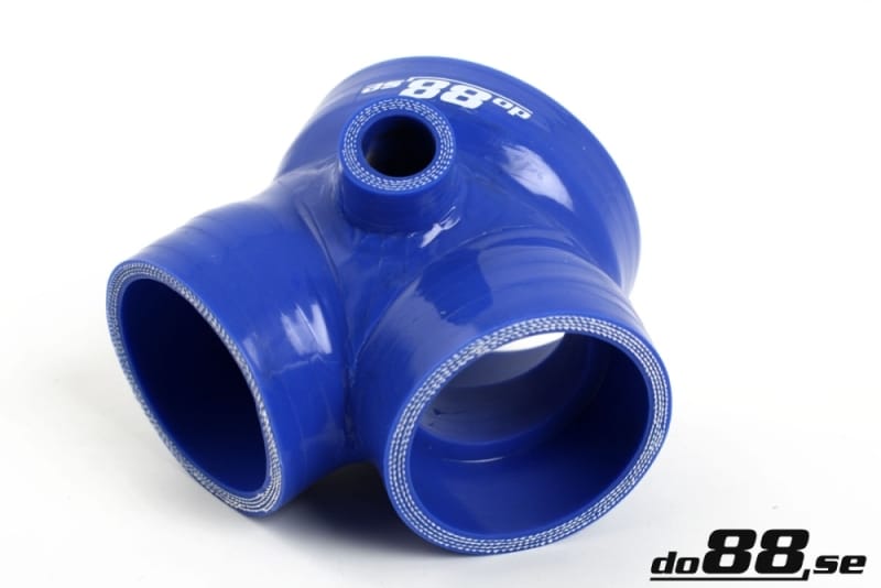 do88 — do88 99-02 Audi S4/A6 2.7L BiTurbo (AGB/AJK/AZA) Throttle Body Hose - Blue