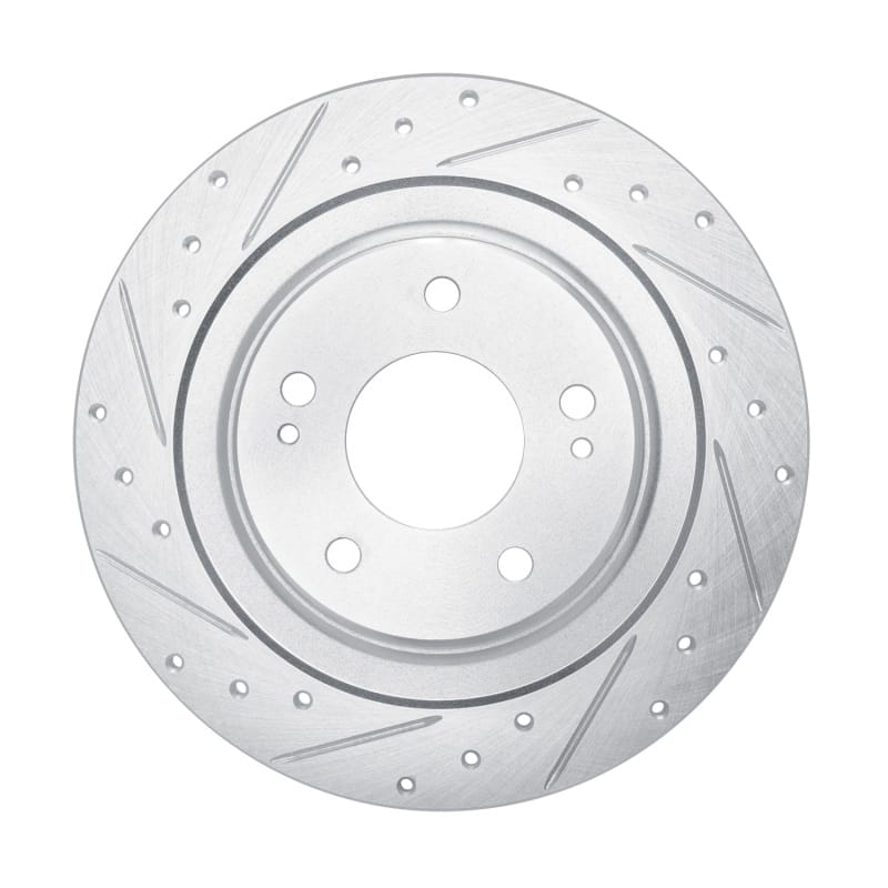 R1 Concepts — R1 13-25 Mitsubishi Outlander PHEV Rear Left Drilled & Slotted Silver Brake Rotor
R1 Brake Rotor Drill