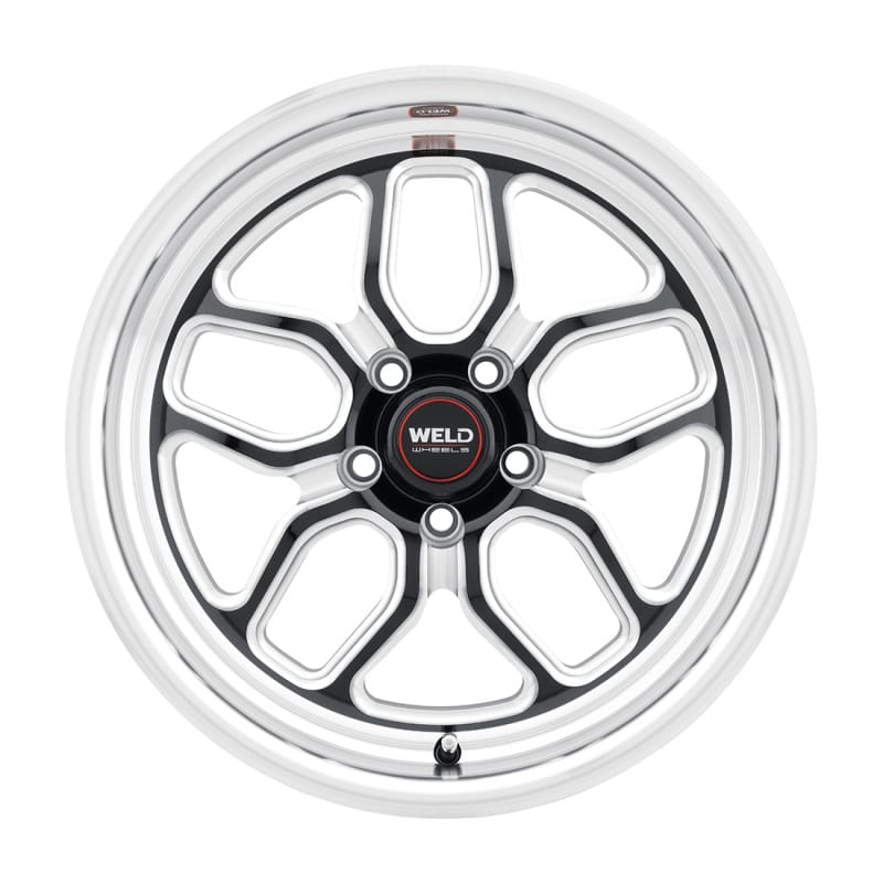Weld — Weld S107 17X9 Laguna 5X120.65 ET45 BS6.8 Gloss Black MIL Dia 70.3