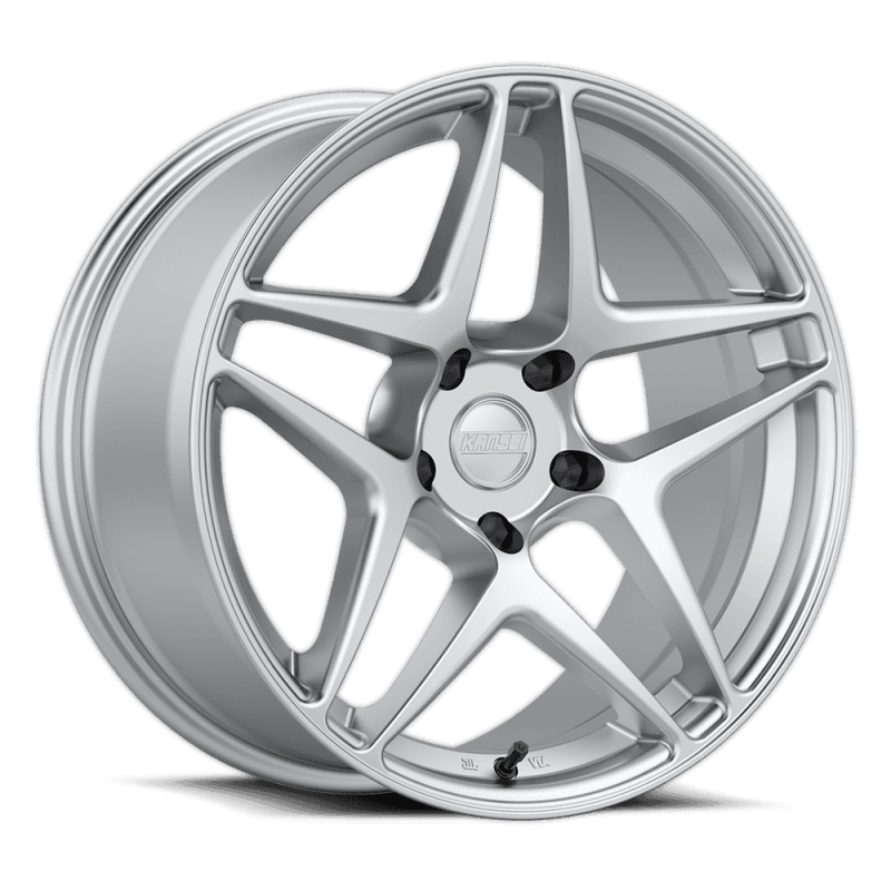Kansei — Kansei K15H Astro 19x8.5in / 5x112 BP / 35mm Offset / 66.6mm Bore - Hyper Silver Wheel
