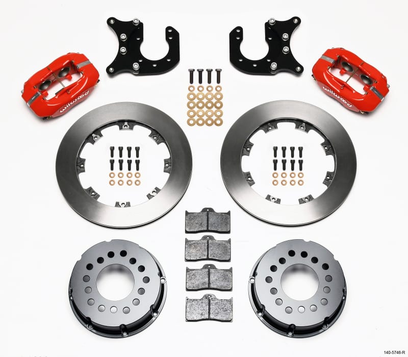 Wilwood — Wilwood Forged Dynalite P/S Rear Kit Red Chevy 12 Bolt-Spec 3.15in Bearing
BRAKE KIT