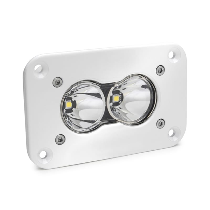 Baja Designs — Baja Designs S2 Pro Work/Scene Pattern White Flush Mount LED Work Light - Clear