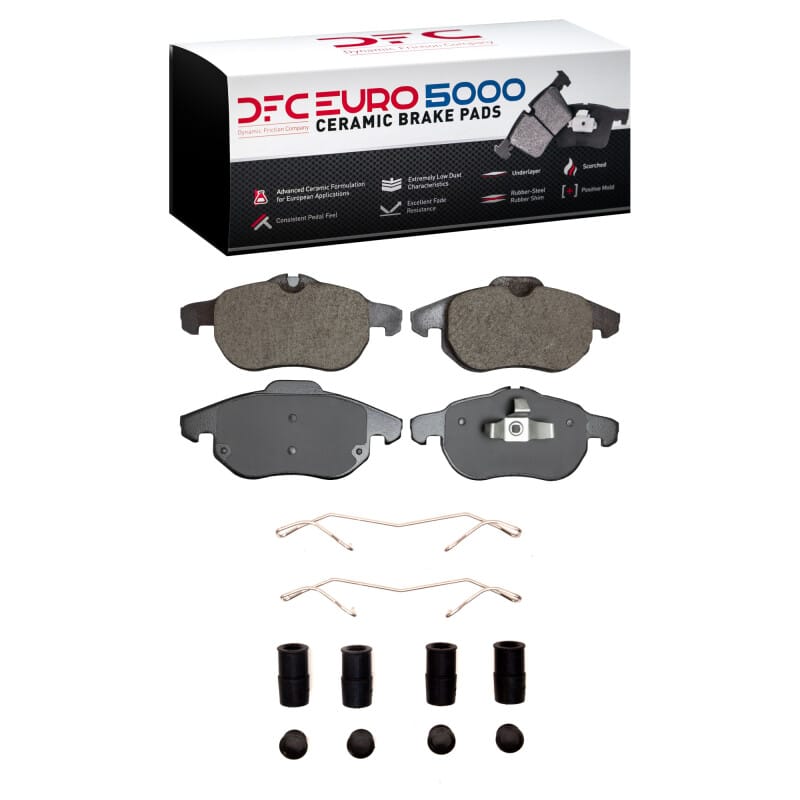 DFC — DFC 03-11 Cadillac BLS (Mexico) Front Euro 5000 Ceramic Brake Pads and Hardware Kit
DFC EURO Pads + HW