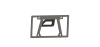 Road Armor — Road Armor Universal Front License Plate Mount- Tex Blk