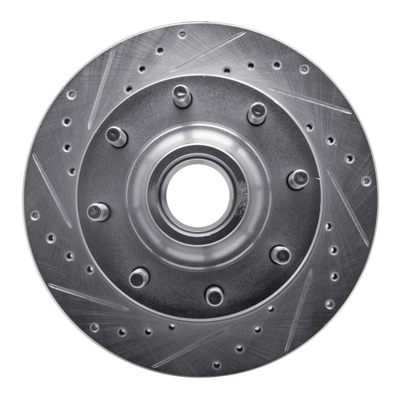 R1 Concepts — R1 80-85 Ford E-250 Econoline Front Left Drilled & Slotted Silver Brake Rotor
R1 Brake Rotor Drill