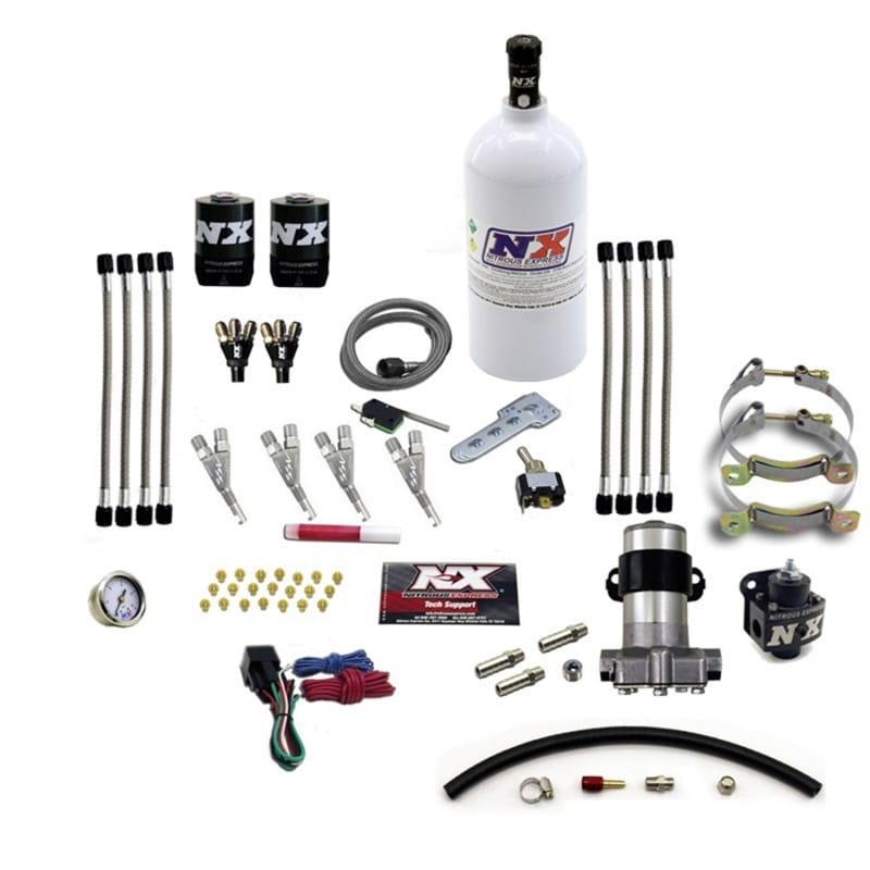 Nitrous Express — Nitrous Express 4 Cyl Vortec Nitrous Kit (Pro-Mod) w/2.5lb Bottle
Injection System Kit
N2OSys
