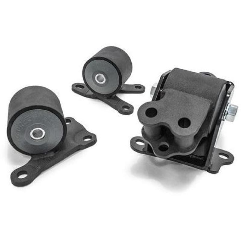 Innovative Mounts — Innovative 96-00 Civic B/D Series Black Steel Mounts 75A Bushings (3 Bolt)