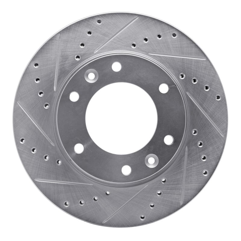 R1 Concepts — R1 06-14 Hyundai Entourage Front Left Drilled & Slotted Silver Brake Rotor
R1 Brake Rotor Drill