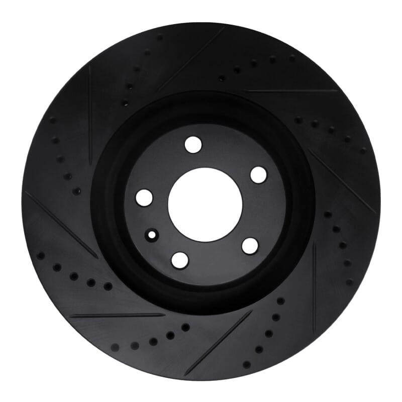 R1 Concepts — R1 05-11 Audi A6 Quattro Front Left Drilled & Slotted Black Brake Rotor
R1 Brake Rotor Drill