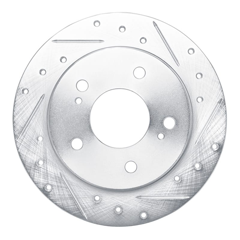 R1 Concepts — R1 94-98 Nissan 240SX Rear Right Drilled & Slotted Silver Brake Rotor
R1 Brake Rotor Drill