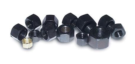 ARP — ARP 5/16 - 24 Hex Nut Kit (10 Pkg) Black Oxide