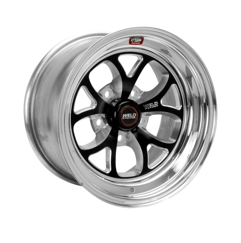Weld — Weld S76 15x4 / 5x4.75 BP / 1.5in. BS Black Wheel (Medium Pad) - Non-Beadlock
15X4'' S76B