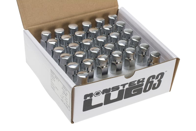 Wheel Mate — Wheel Mate Monster Lug 63 Nut Set of 32 - Chrome 14x1.50