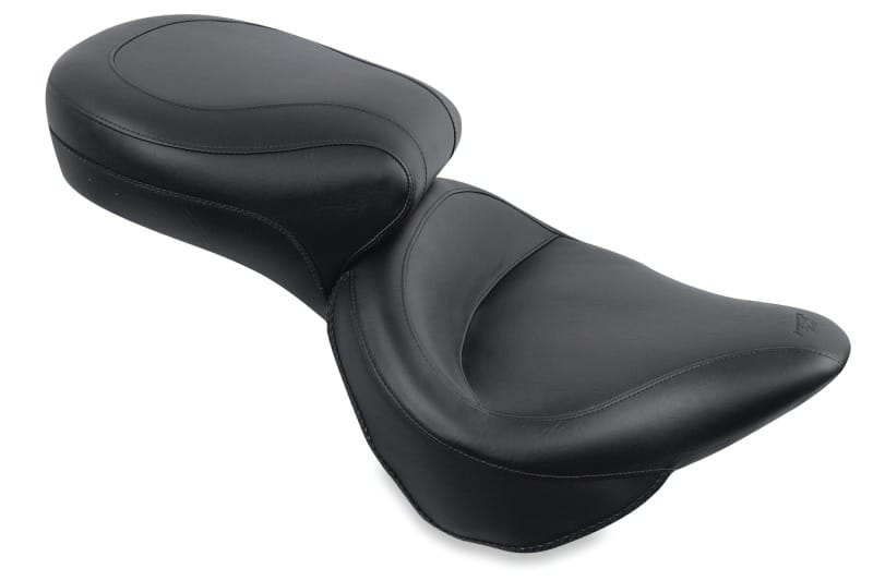 Mustang Motorcycle — Mustang 84-06 Harley Standard Rear Tire Wide Touring 1PC Seat - Black