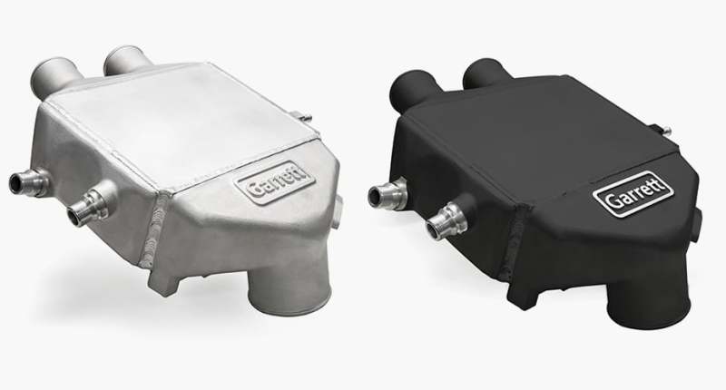 Garrett — Garrett 2015+ BMW M3/M4 (F80 M3 / F82 F83 M4) Air/Water Performance Intercooler -Black