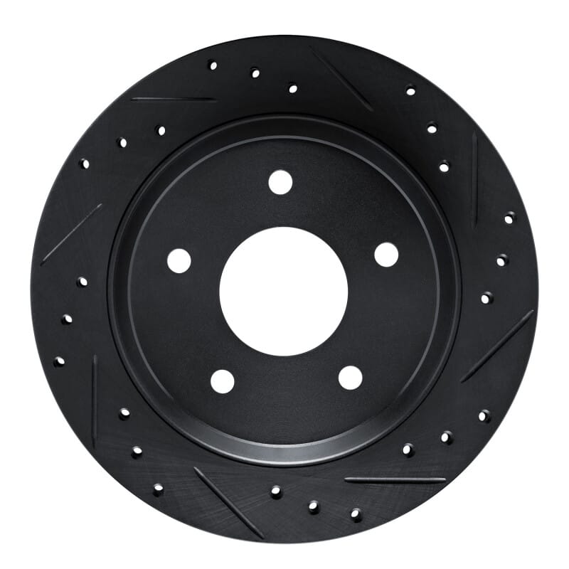 R1 Concepts — R1 84-87 Chevrolet Corvette Front Right Drilled & Slotted Black Brake Rotor
R1 Brake Rotor Drill