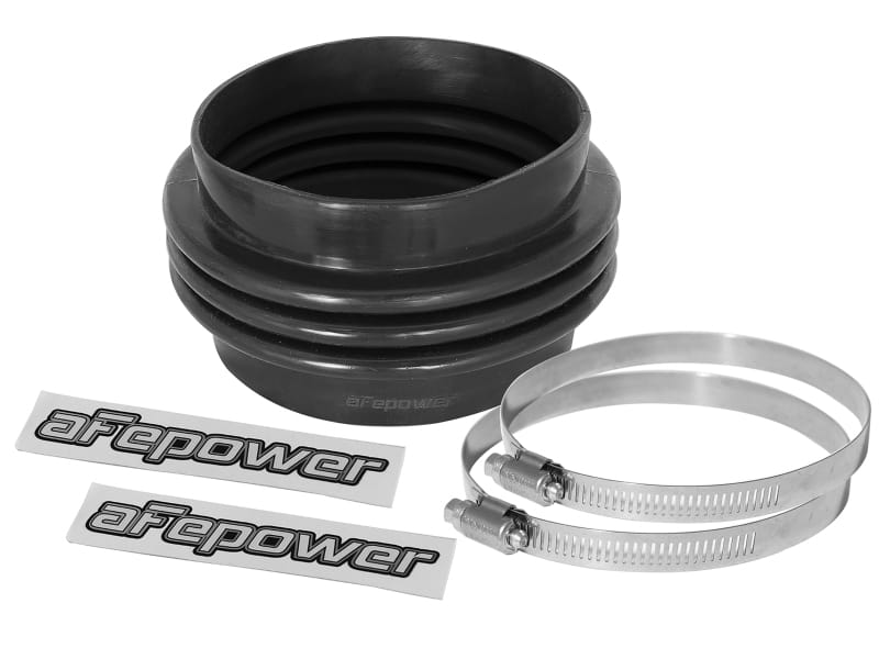 aFe — aFe Magnum FORCE Intake Coupling Kit (5 IN ID x 3 IN L) Straight Coupler w/ Hump - Black
Intake Coupling Kit
