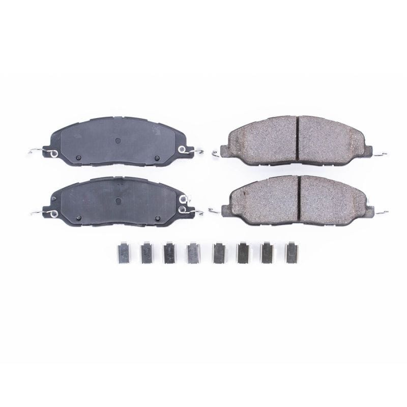 PowerStop — Power Stop 11-14 Ford Mustang Front Z17 Evolution Ceramic Brake Pads w/Hardware
Z17 Brake Pads