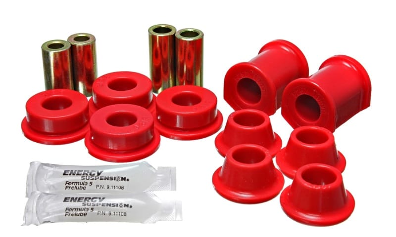 Energy Suspension — Energy Suspension 8/73-79 VW Super Beetle (Stamped) Red Front Control Arm Bushing Set
CntrlArmBshngKt