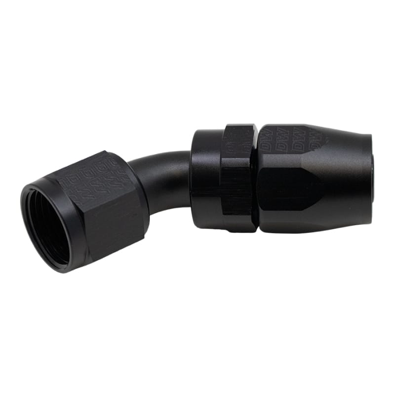 DeatschWerks — DeatschWerks 10AN Female Swivel 45-Degree Hose End CPE - Anodized Matte Black
Lines & Fittings
