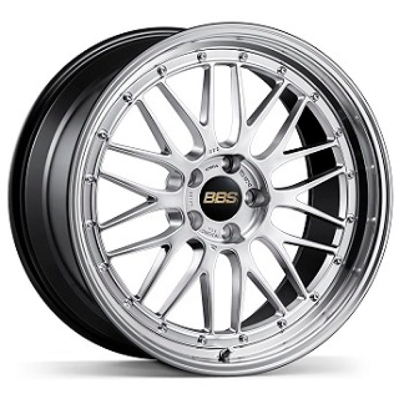 BBS — BBS LM 20x12 5x130 ET50 CB71.6 Diamond Silver Wheel w/ Diamond Cut Machined Lip