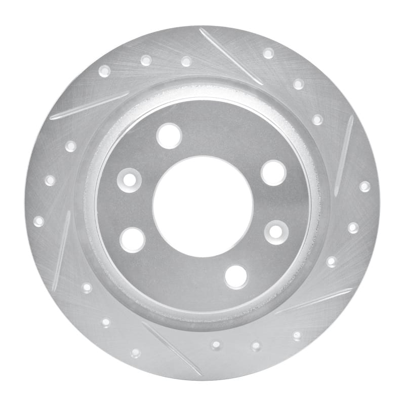 R1 Concepts — R1 86-98 Saab 9000 Rear Right Drilled & Slotted Silver Brake Rotor
R1 Brake Rotor Drill