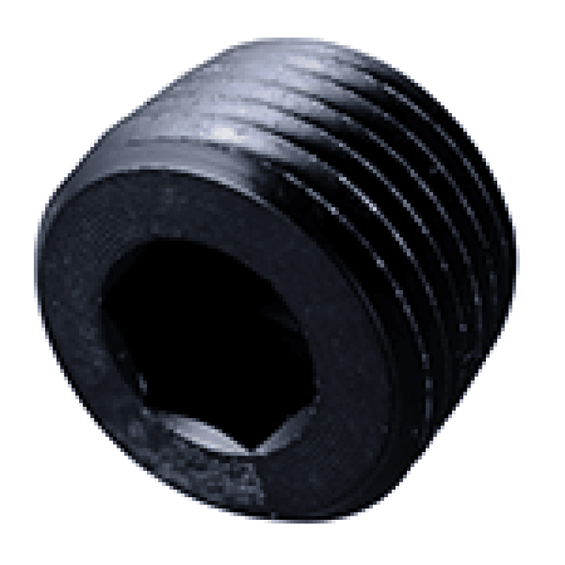 Fragola — Fragola 1/4 NPT Pipe Plug- Internal Black