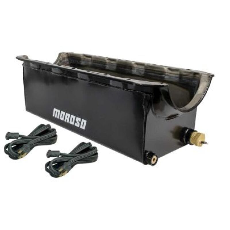 Moroso — Moroso BBC Mk IV Monster Truck 7.75in Deep Wet Sump 9.5 Qt Steel Oil Pan