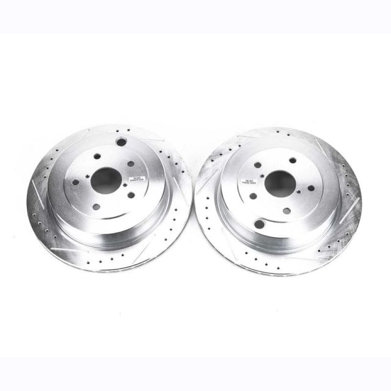 PowerStop — Power Stop 06-07 Subaru B9 Tribeca Rear Evolution Drilled & Slotted Rotors - Pair
PowerStop XPR